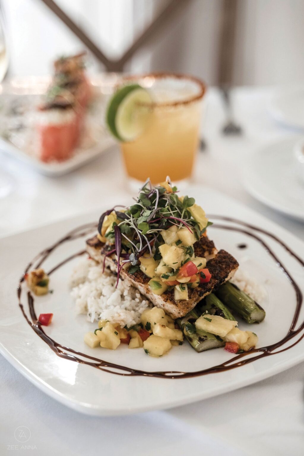 Dining at Tarpon Lodge